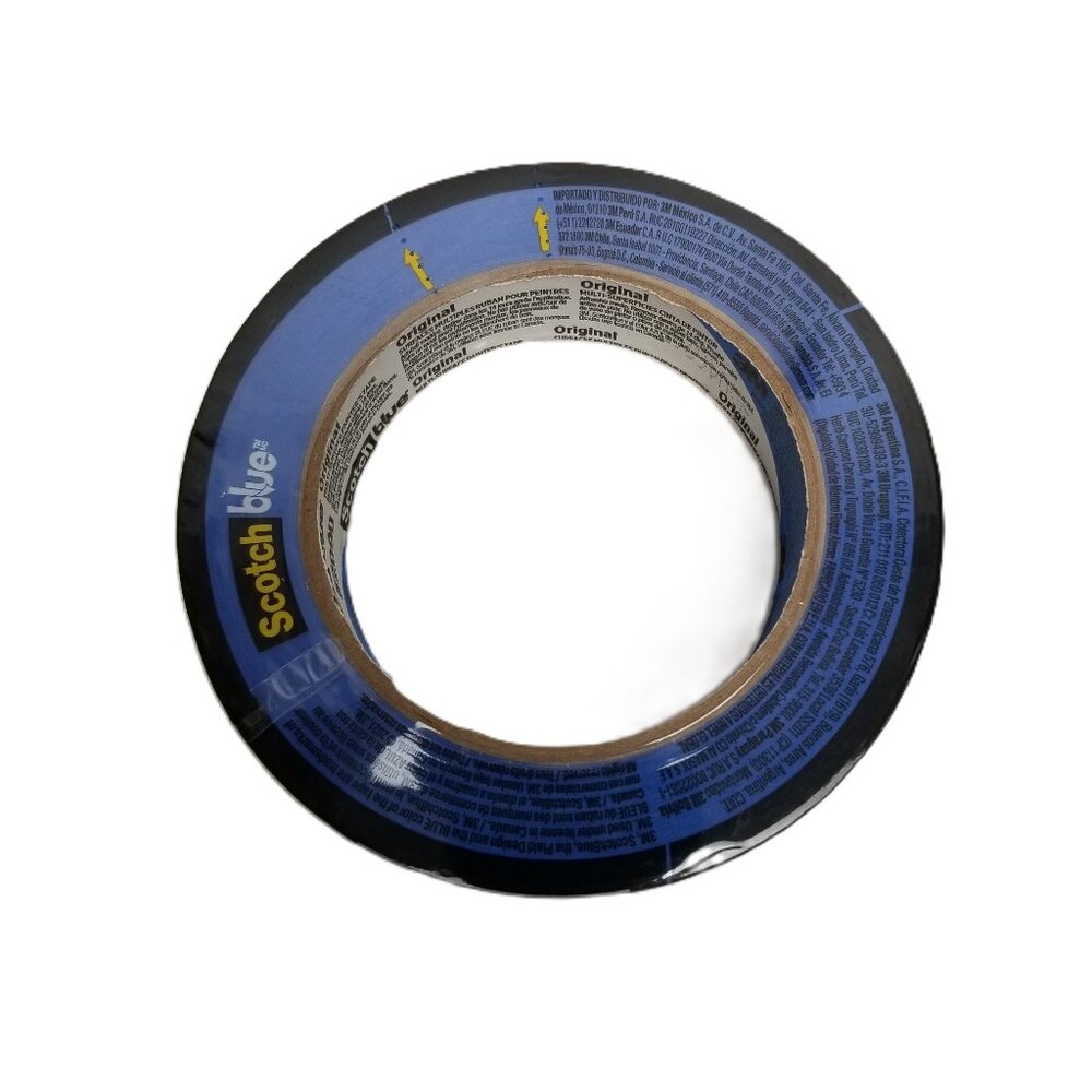 3M ScotchBlue 2090 Painters Tape .94 Inch by 60 Yards Blue Masking Multi Surface